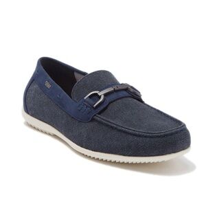 Robert Wayne Men's Blue Loafers Sz 10